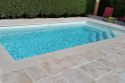 GFK Becken CELESTINE 5 Komplett Set PROFI