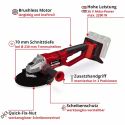 Einhell Professional Akku-Winkelschleifer AXXIO 36/230 Q